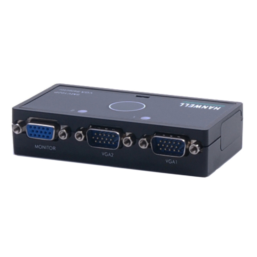 昌運監視器 HANWELL SMV102P VGA 視訊訊號切換器 解析度2048x1536 VGA2入1出, , large
