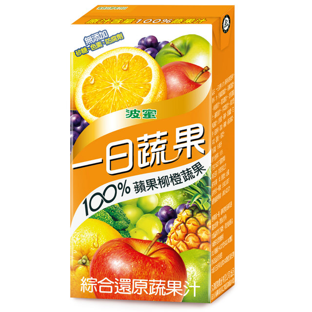 Daily Fruit  Vege. - Apple  Orange  mi, , large