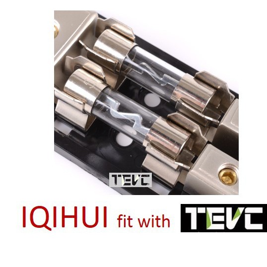 《tevc》音響改裝 專用一進二出，兩路保險絲座/熔絲型/60Ax2/AGU型, , large