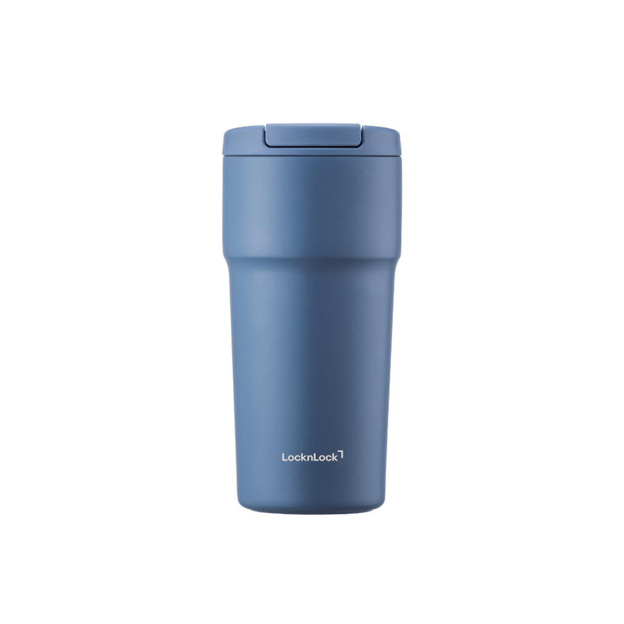 樂扣奶霜瓷感彈蓋隨行杯550ml, , large
