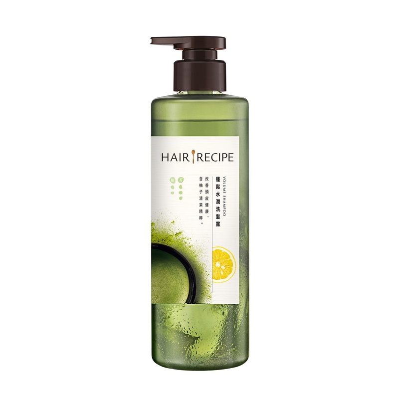 Hair Recipe柚子清茶蓬鬆水潤洗髮露, , large