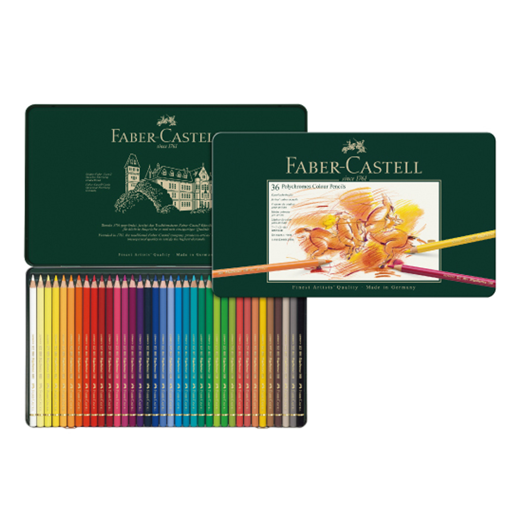 【Faber-Castell】輝柏 藝術家級油性色鉛筆36色 / 盒 110036, , large
