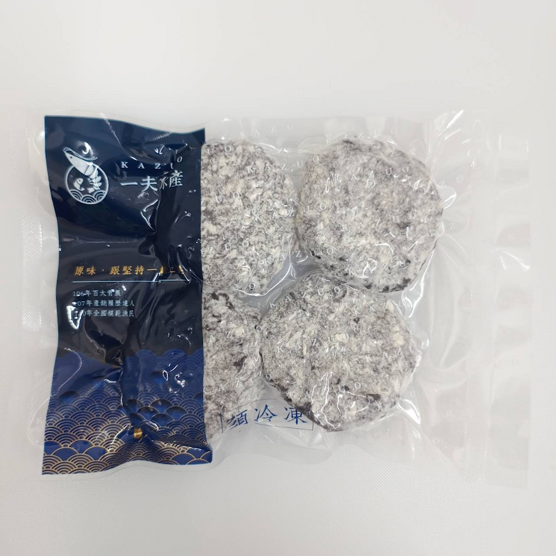 【一夫水產】黑白酥炸雙拼（花枝蝦排x1/ 墨魚排x1）, , large