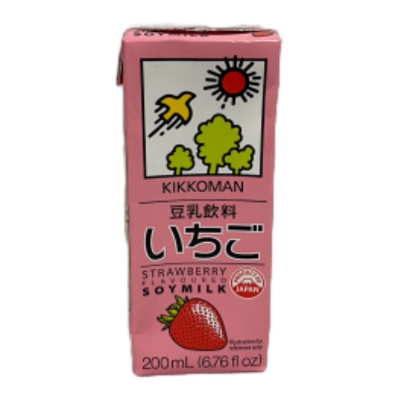 龜甲萬豆乳-草莓風味200ml, , large