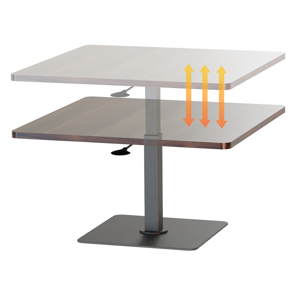 [KAKU] Pneumatic Height Adjustable Coffee Table, , large