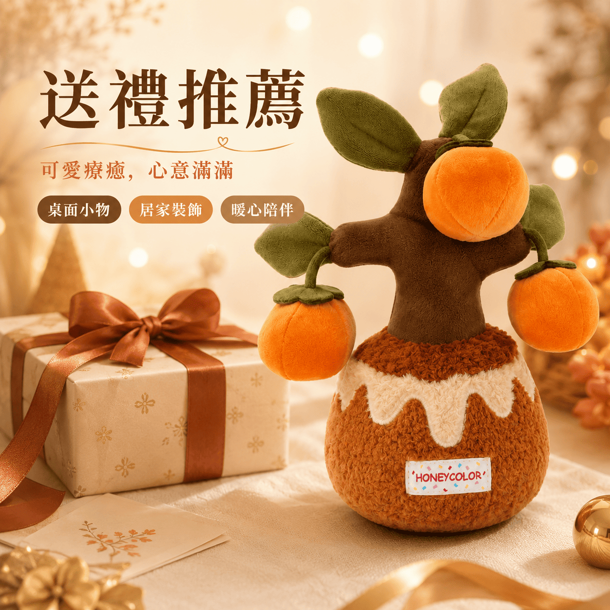【際洋文化】象皮兔 柿子樹（盆栽）, , large