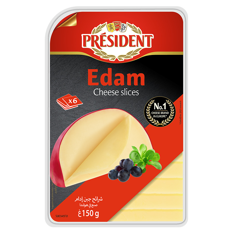 EDAM SLICES CHEESE, , large