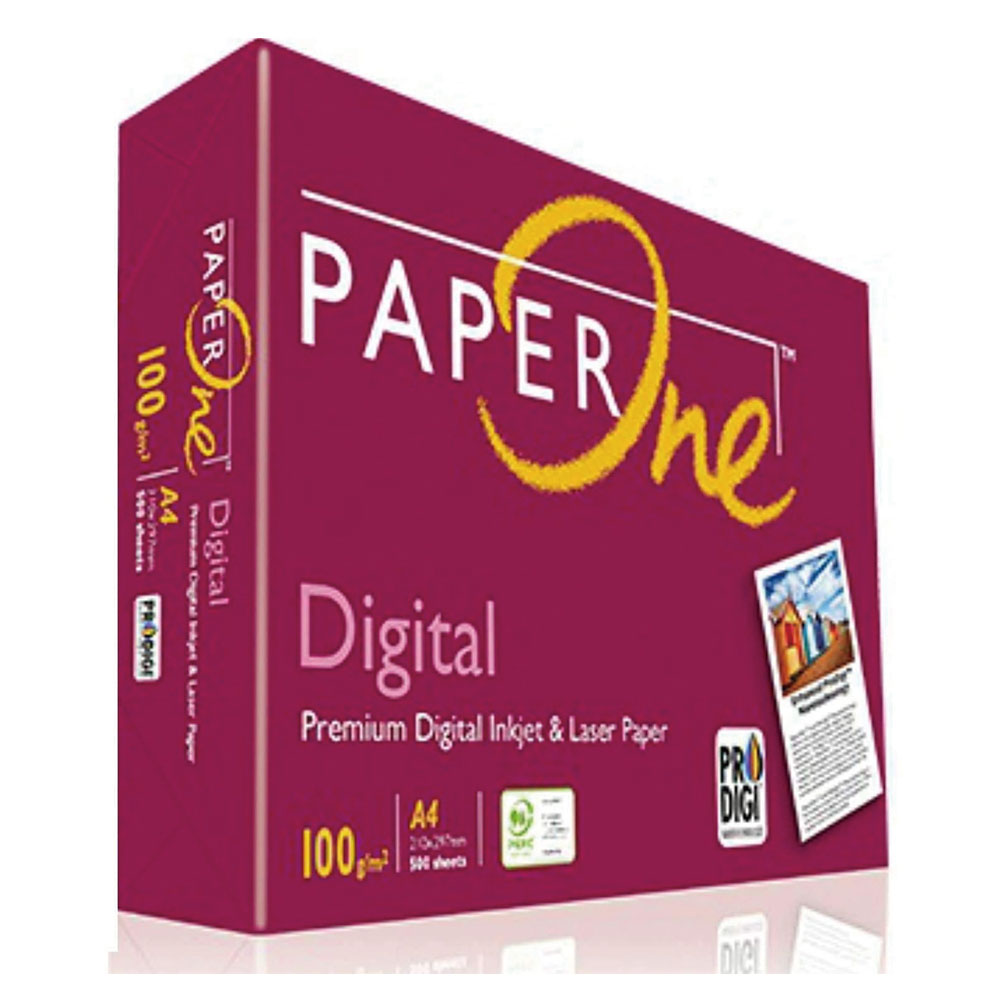 【PaperOne】彩印專業 影印紙 Digital A4 100P 4包/箱, , large