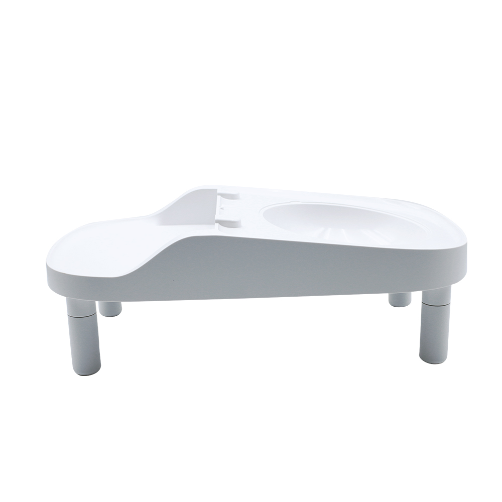 Homerunpet Pet feeder raised food stand Single bowl raised stand, , large