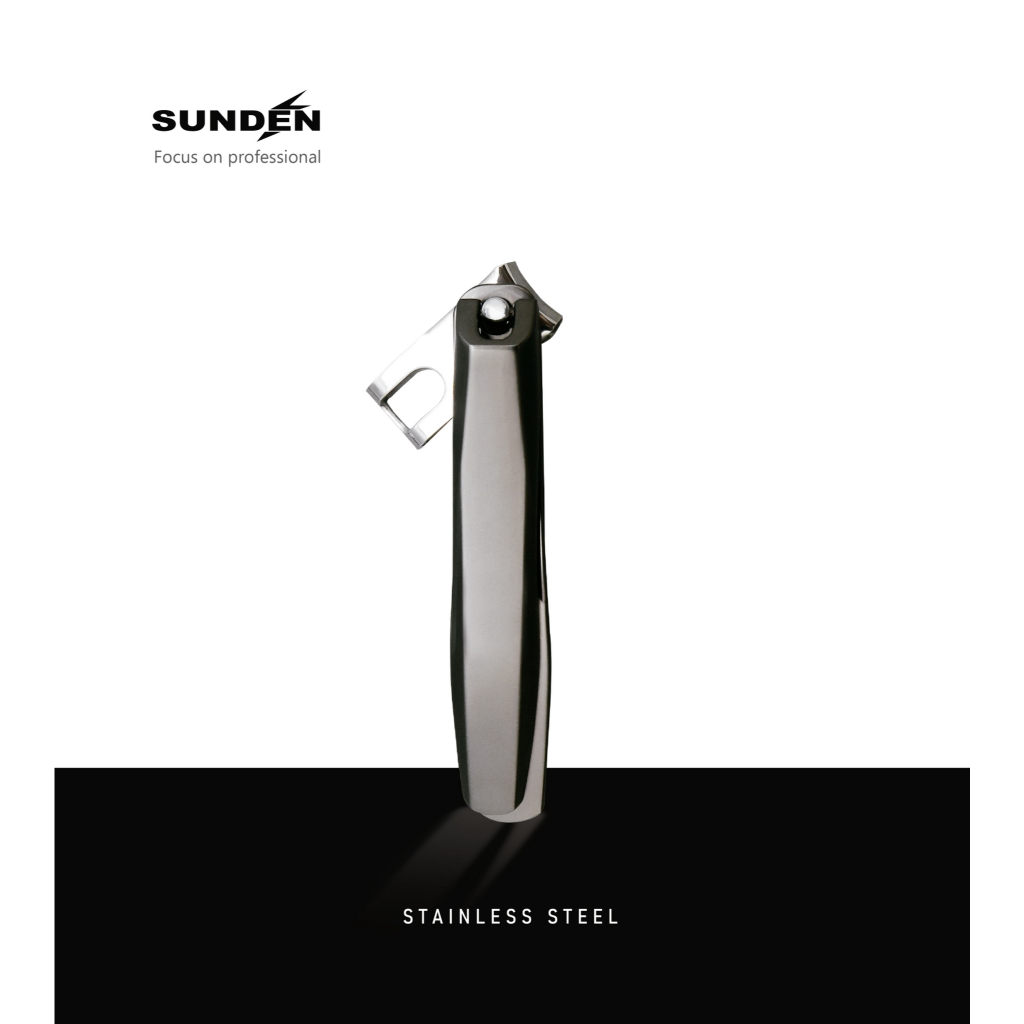 360&deg; Rotating Nail Clippers for Seniors, Long Handle Fingernail Clippers for Men and Women, Ergonomic Easy Grip, Toenail Clippers for Thick Nails, SUNDEN SD1444, , large