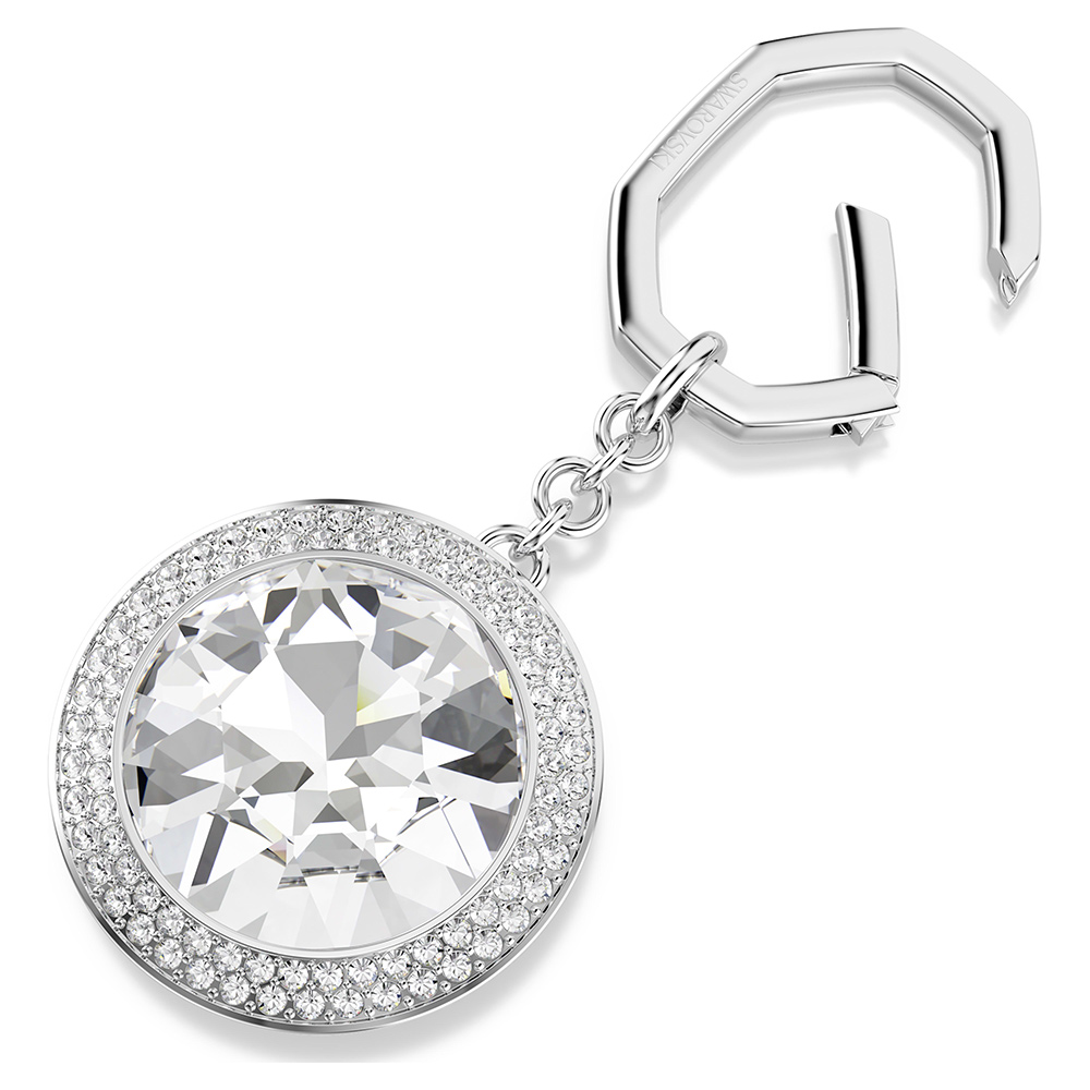 SWAROVSKI 施華洛世奇 Una 圓潤耀眼大水晶鑰匙圈 鑰匙扣 送禮 禮物 推薦(5763032), , large