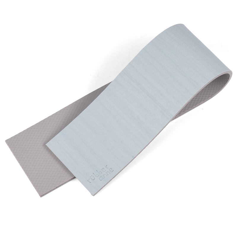 【Monster】 Soft Diatomaceous Earth Vanity Absorbent Mat, Set of 2 (60x10cm) &ndash; Gray Water Ripple, , large