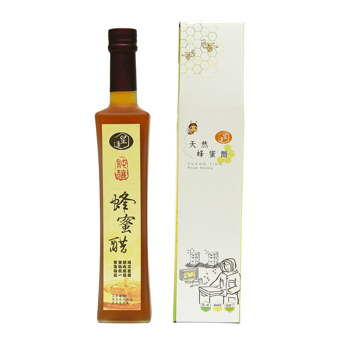 [皇廷] 純釀蜂蜜醋500ml, , large