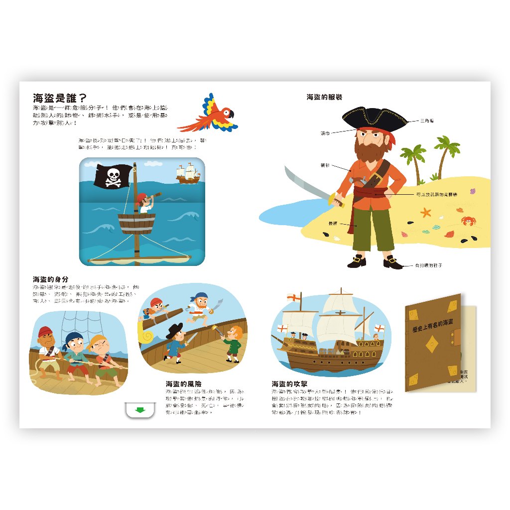 [禾流文創]小小知識家動手大發現 海盜AMAZING, , large