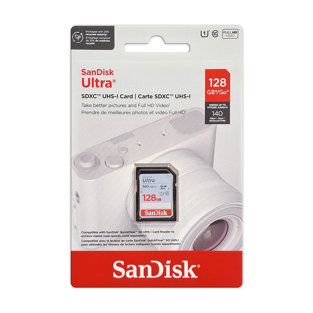SanDisk Ultra 128G UHS-I C10 U1 SD SDXC, , large