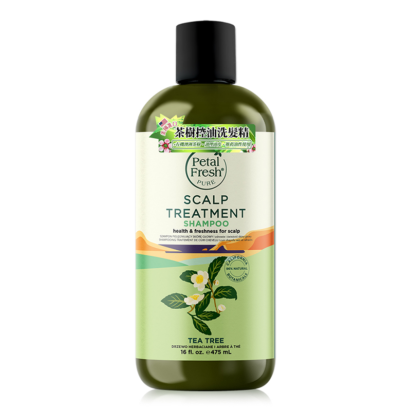 Petal Fresh Tea Tree Shampoo, , large