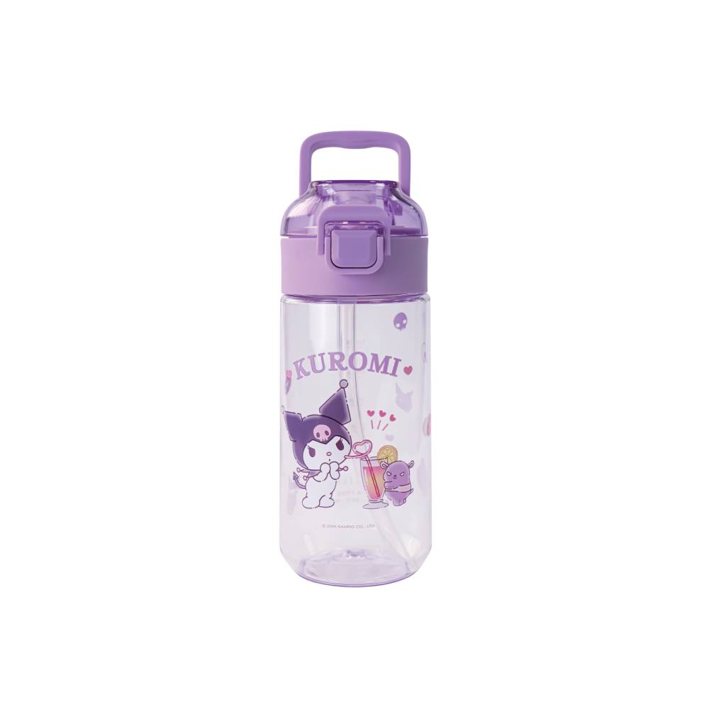 HOUSUXI彈蓋吸管水瓶480ml, , large