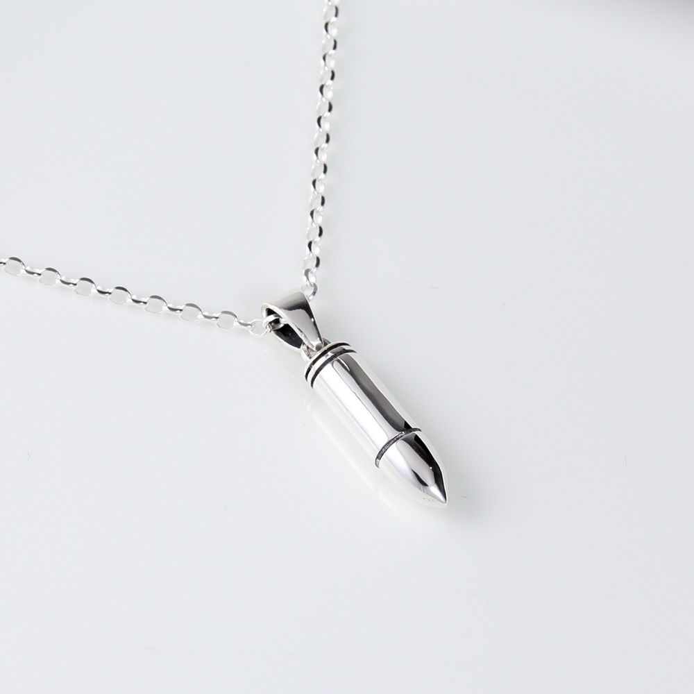 【Angel & Me】Bullet s925 sterling silver necklace Birthday Valentine Day gift, , large