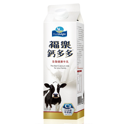 福樂鈣多多全脂牛乳936ml, , large