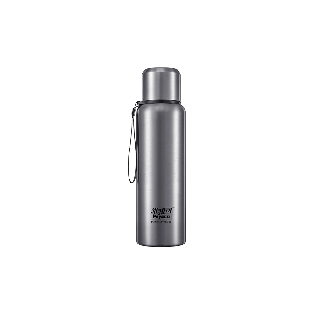 Miyaco 米雅可 Koruto316不銹鋼真空保溫瓶旋蓋保溫杯 不鏽鋼1200ml-Leidea樂德兒, , large