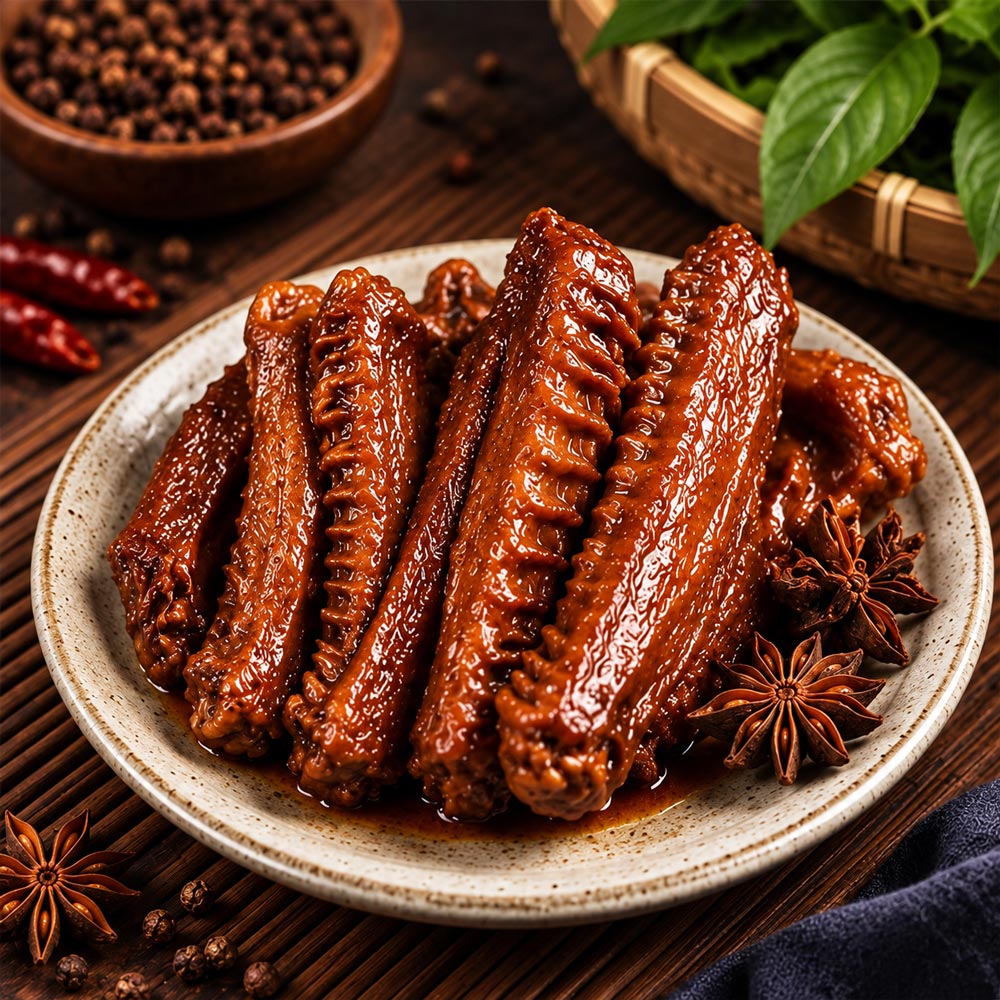 波霸櫻桃鴨  秘製醬香鴨翅｜ 滷味｜下酒菜｜宅配美食｜中秋, , large