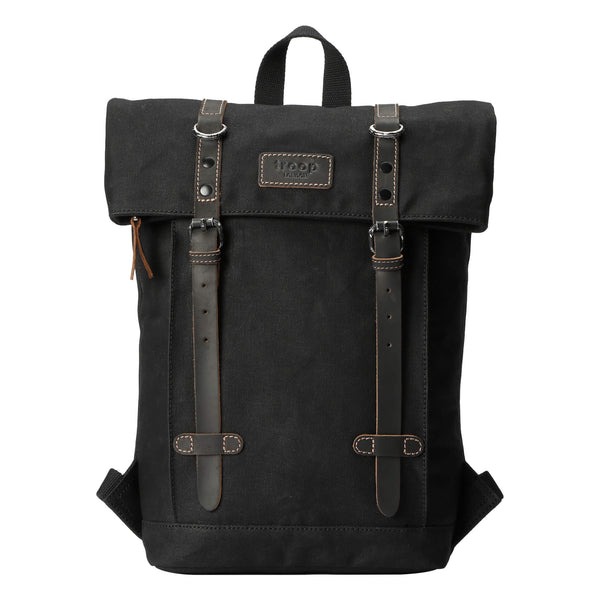 Troop London-HERITAGE 帆布筆記型電腦背包TRP0425S, , large