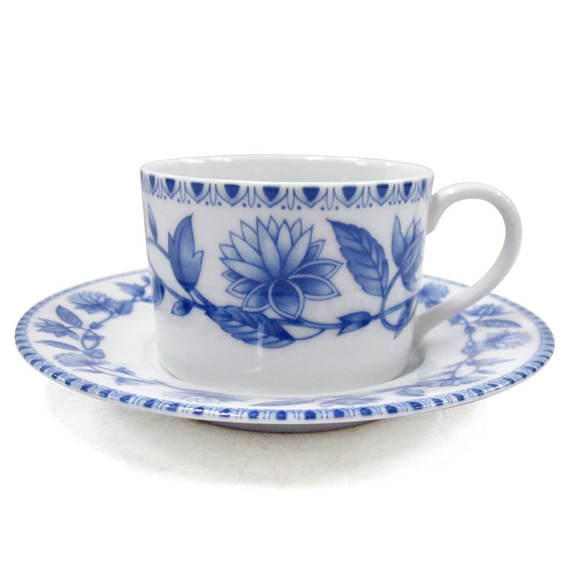 [豐名日本餐具] 咖啡杯組 藍花 / C00CS1-53, , large