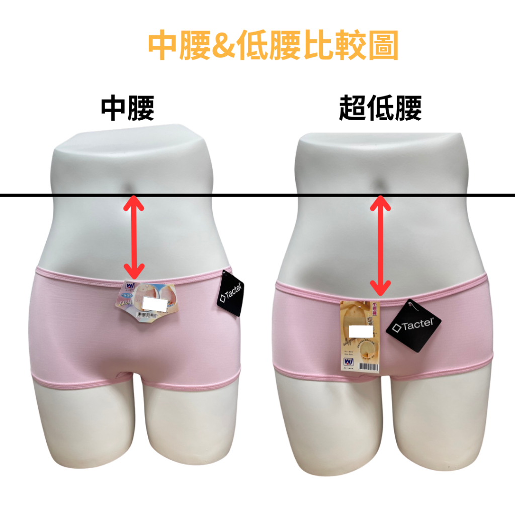 DR.WOW嚴選 中腰生理褲 低腰生理褲  台灣製 少女生理褲 生理褲  TACTEL 透氣纖維 809 6117, , large
