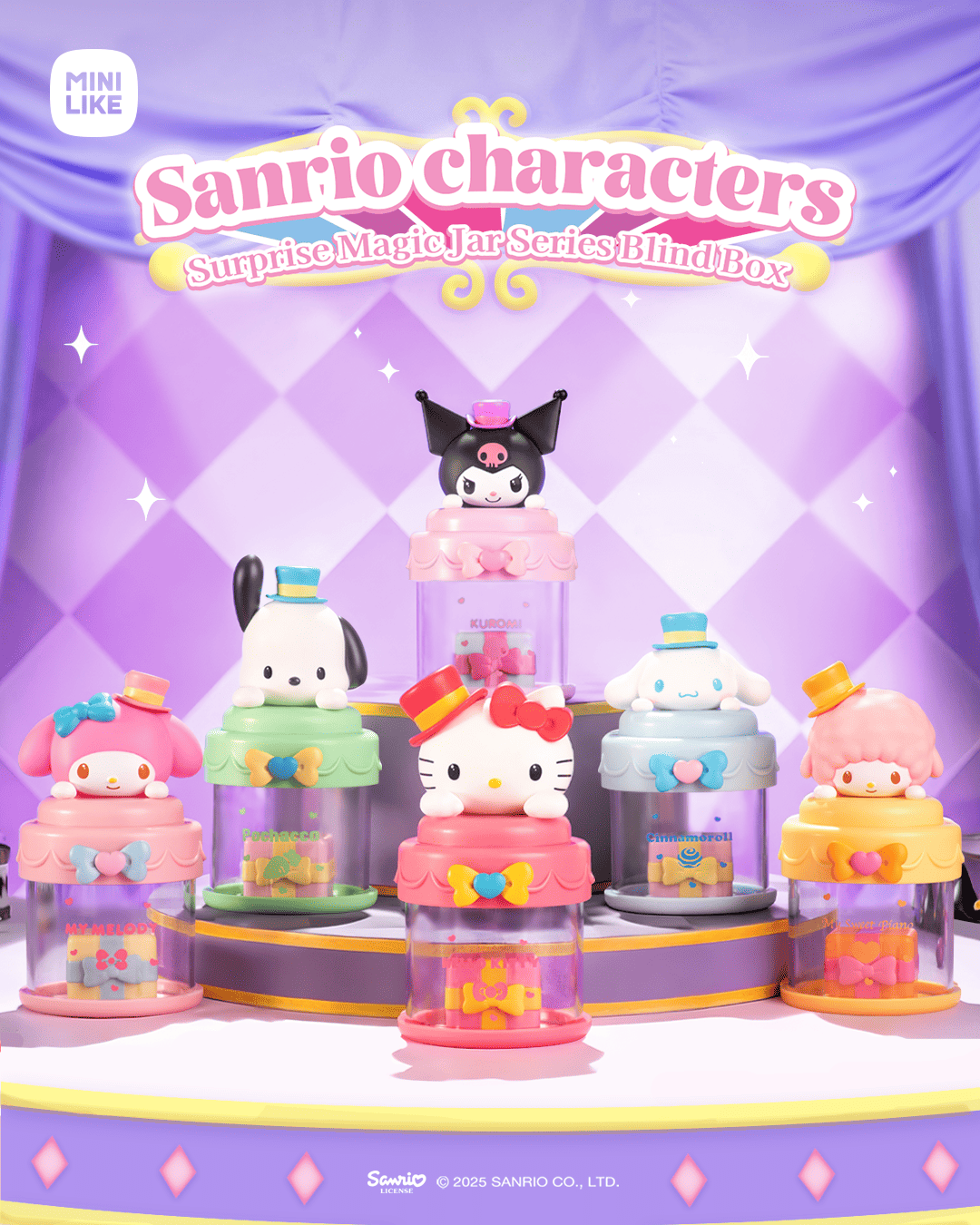 【際洋文化】Sanrio characters驚喜魔術罐玩動樂, , large