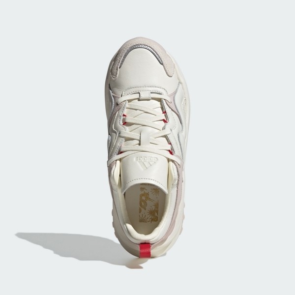 Kixpress-Adidas Maxxwavy W CNY 女 休閒鞋 運動 復古 皮革 拼接 日常 穿搭 白 粉 [IH2292], , large