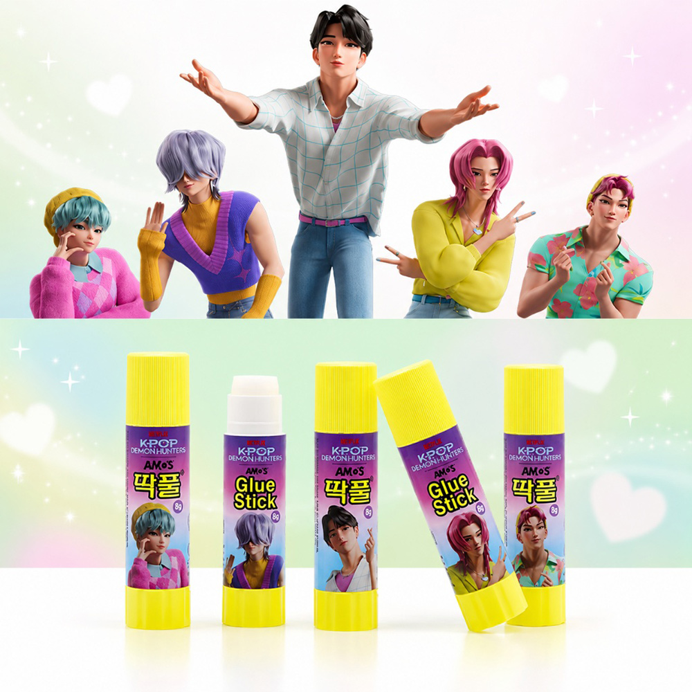 【韓國AMOS】K-POP SAJA BOYS 限定版口紅膠 8g 10入組, , large