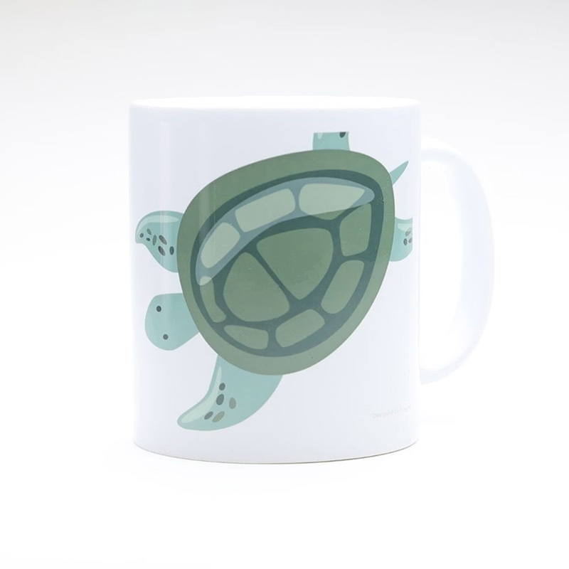 Science Mug &ndash; Cute Marine Life (Sea Turtle), , large