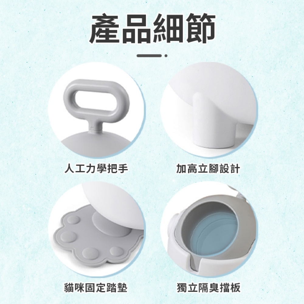[寰諦]尿布隔臭垃圾桶12L, , large
