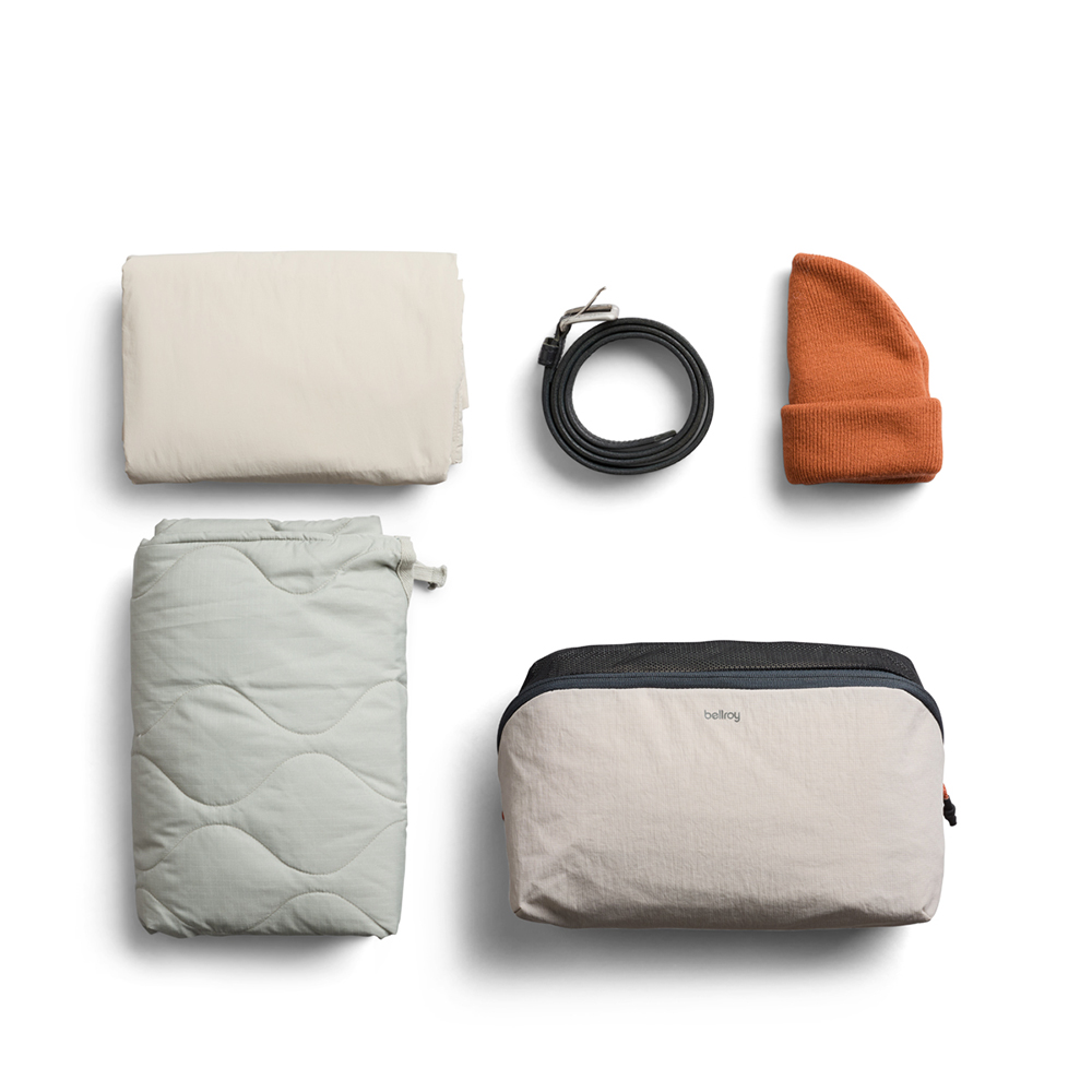 Bellroy Lite Packing Cube 6L 旅行收納袋 衣物收納 化妝包 小物收納包 盥洗包(灰白色), , large