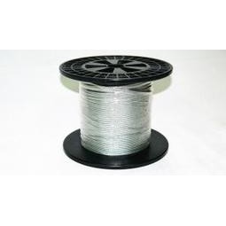 WIN五金  6.0mm 7*19 零散鋼索(米)  鍍鋅鋼索 手拉吊車手搖吊車 歪阿 鋼絲繩 鋼索 吊卡車 吊重鋼索, , large