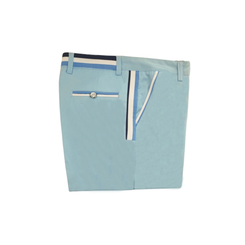 Summer Glacier Blue Casual Shorts, , large