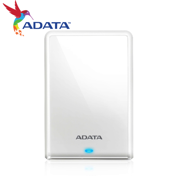 【ADATA】威剛 HV620S 1TB 白色 USB3.0 2.5吋 輕巧防刮 行動硬碟 代理商保固公司貨, , large