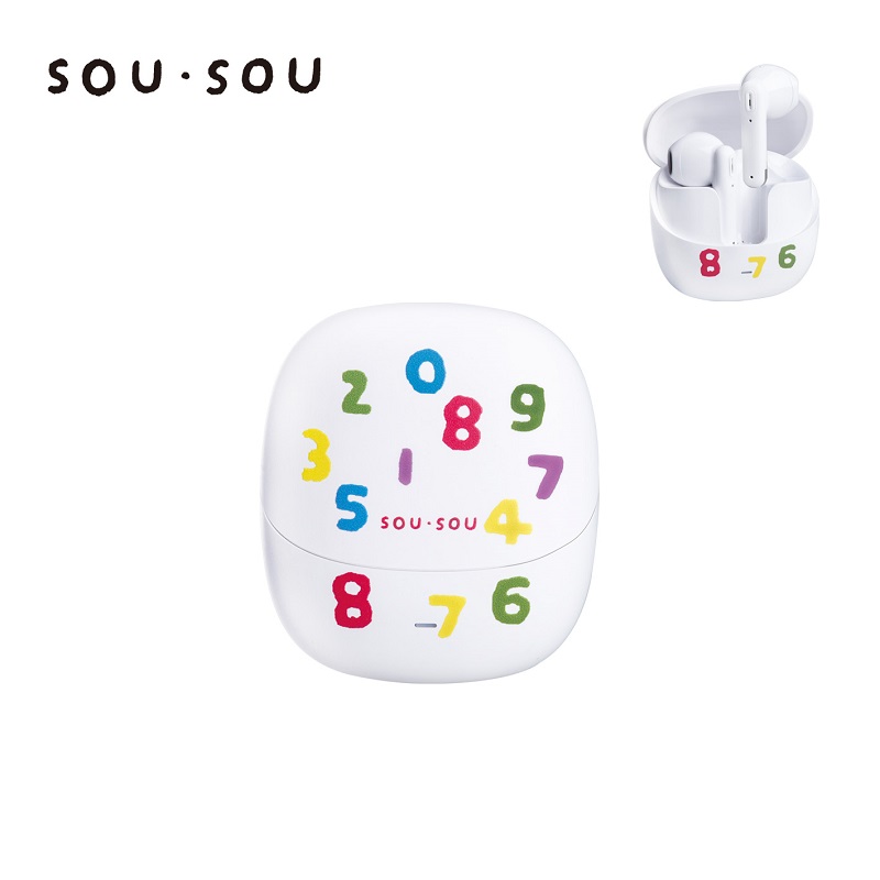 SOU．SOU ENC Bluetooth 5.4 Earbuds, , large