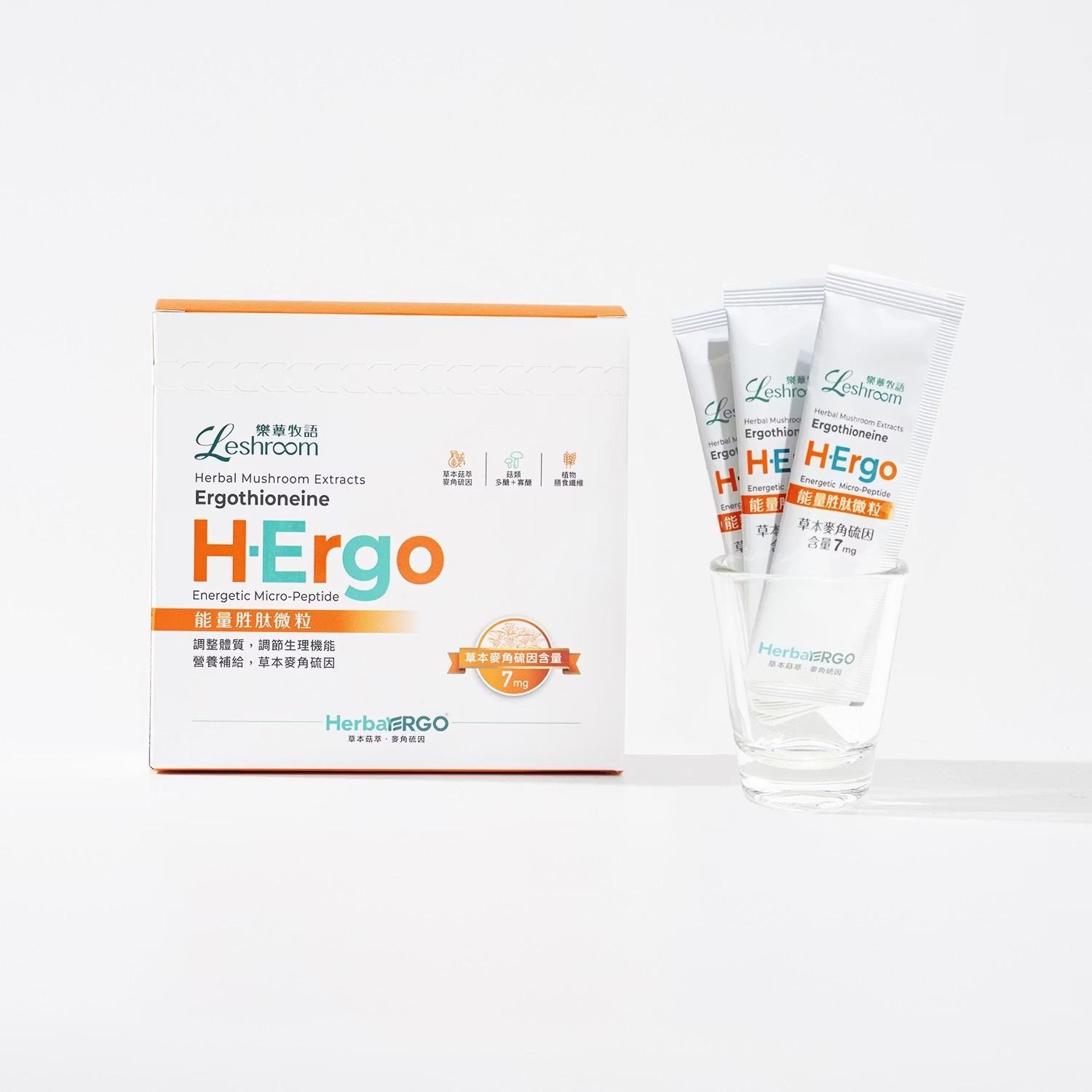 H-Ergo 能量胜肽微粒~幫助入睡，麥角硫因含量7mg(與虎尾科大蔡教授合作), , large