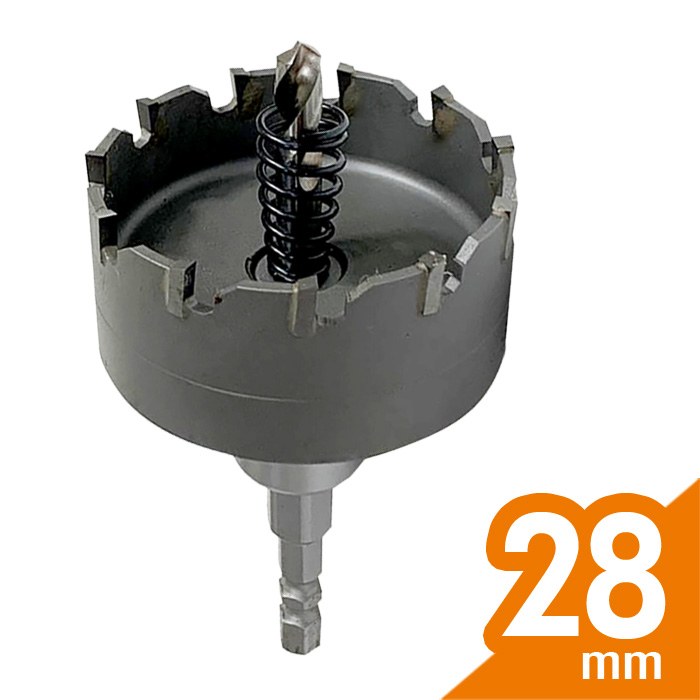 28mm Carbide Tipped Hole Saws, , large