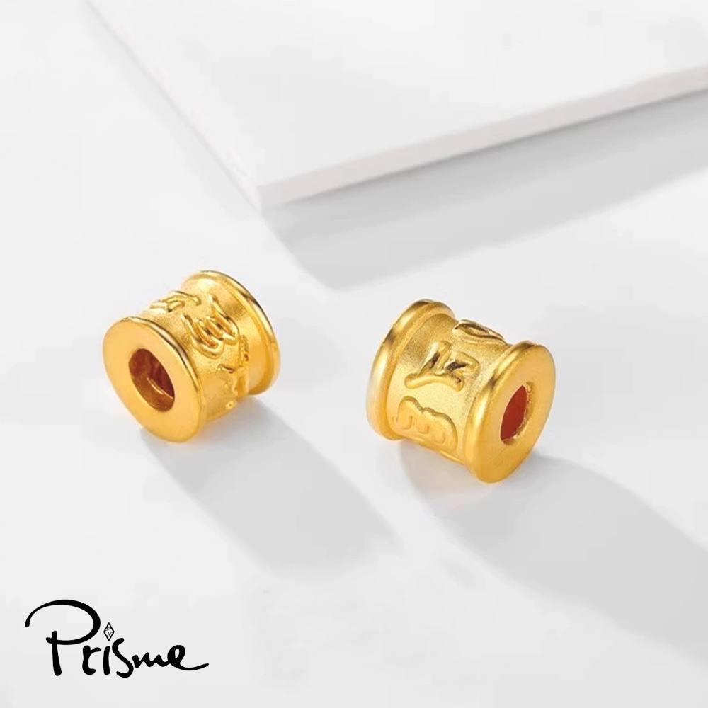 【Prisme Gold】黃金項鍊 六字真言 鍊墜項鍊 (金重：約0.05錢&plusmn;0.02), , large