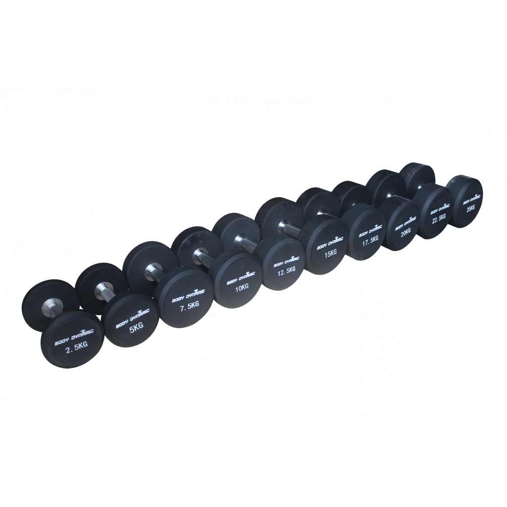 【德旺健身器材】 12.5KG PU啞鈴(一組2入), , large