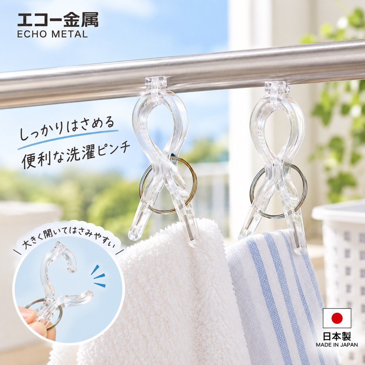 【HIYASU日安工坊】雙桿夾2入, , large