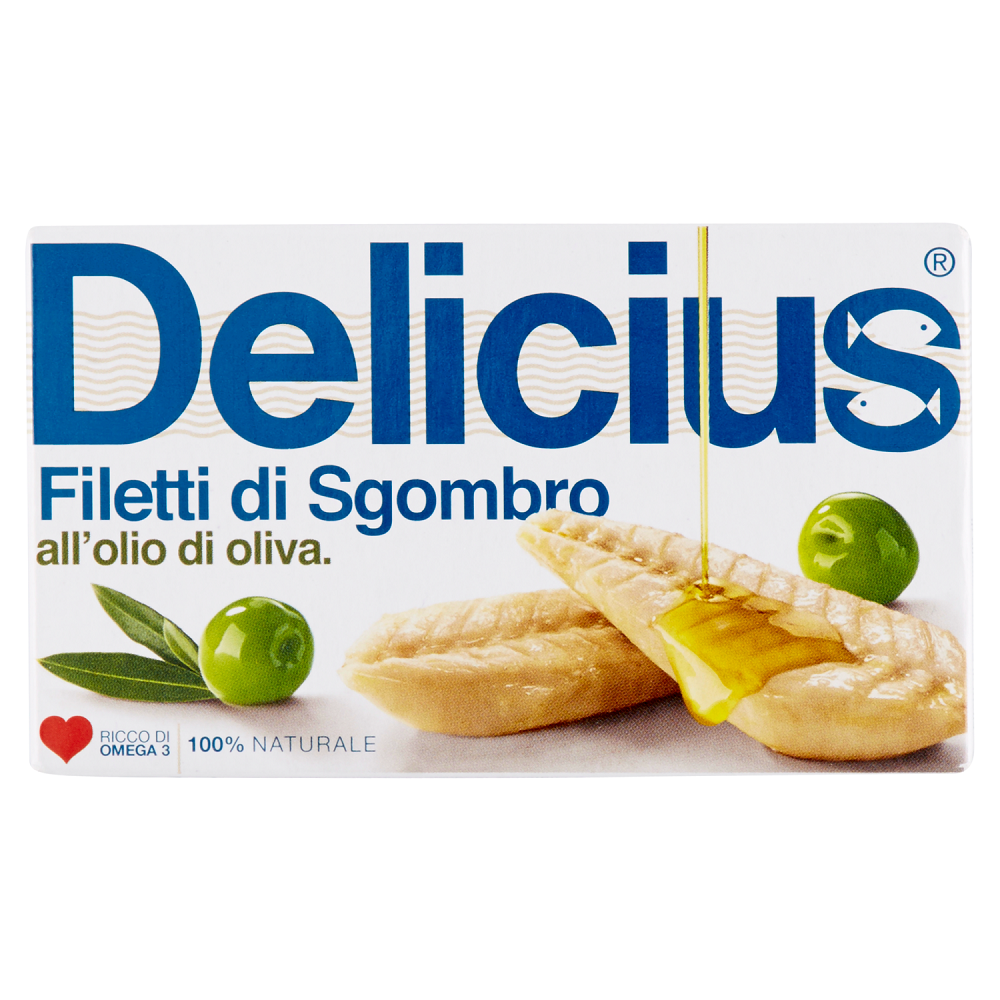 Delicius橄欖油漬鯖魚片, , large