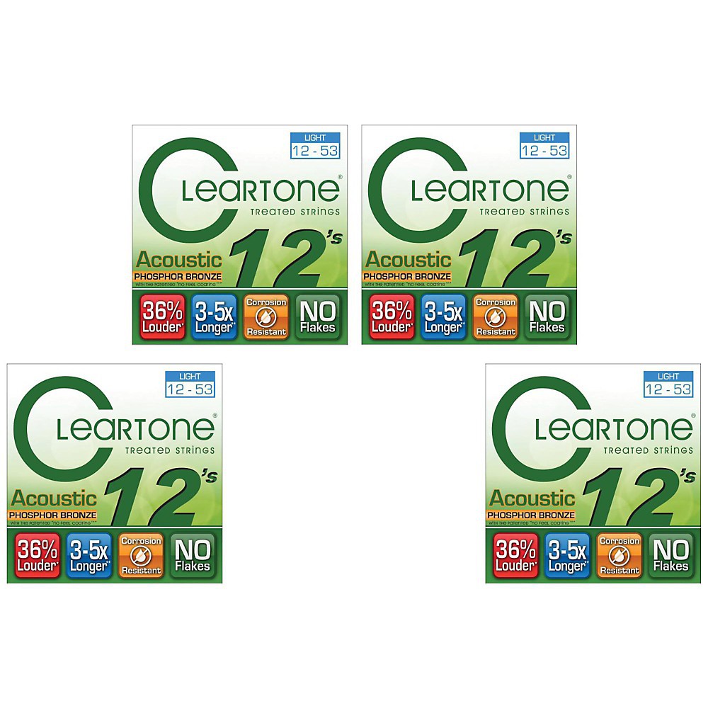 CLEARTONE 7412 民謠吉他套弦 12-53【敦煌樂器】, , large