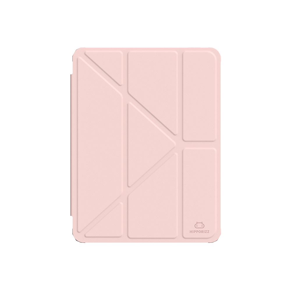 【HIPPORIZZ】iPad Air 11吋、 Air 10.9吋 Origo 晶透筆槽防摔殼 紅鶴粉色, , large