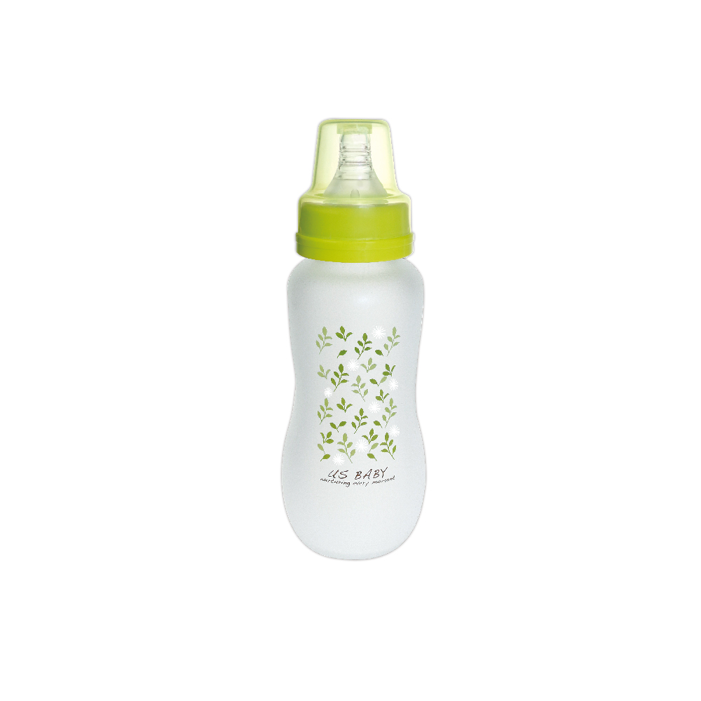 Silicone coated glass bottle, , large