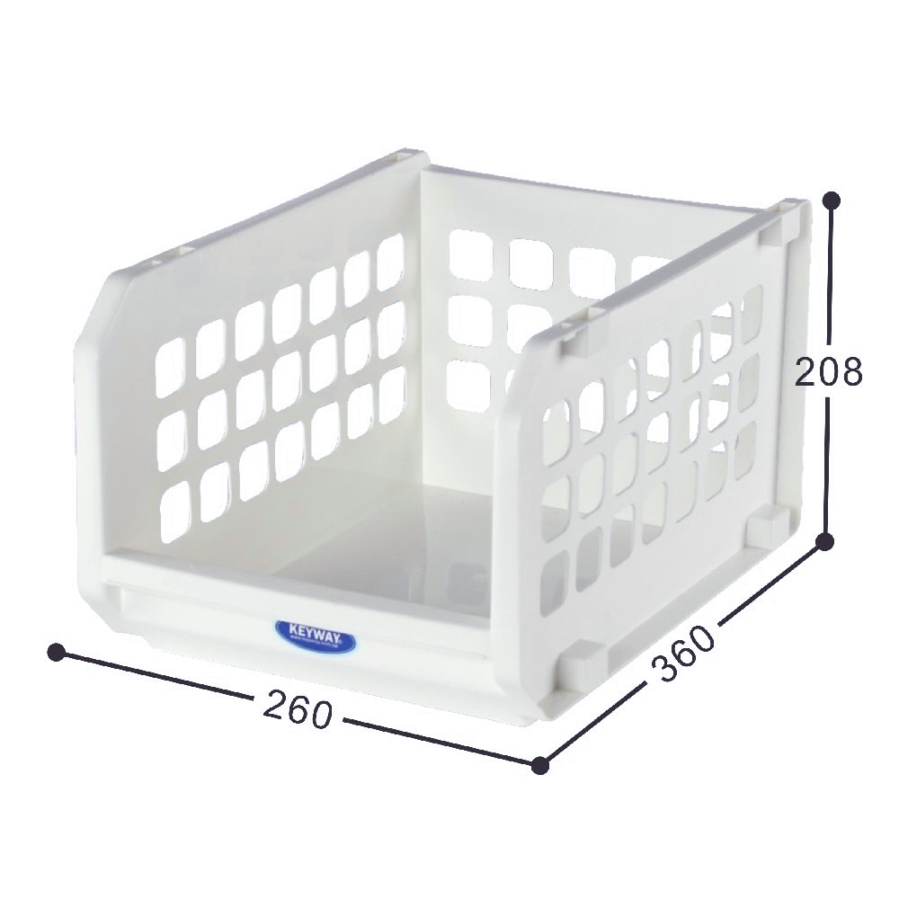 P50081 Stackable/Nestable Basket, , large