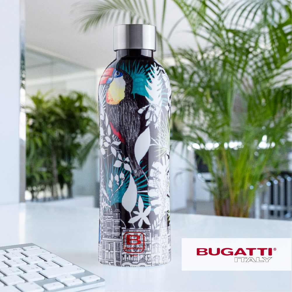 【Bianco di puro 彼安特】BUGATTI 動物城市保溫瓶800ml, , large