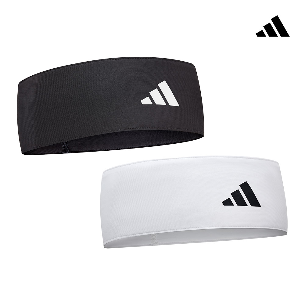 adidas 愛迪達 專業訓練止滑頭帶 (黑/白), , large